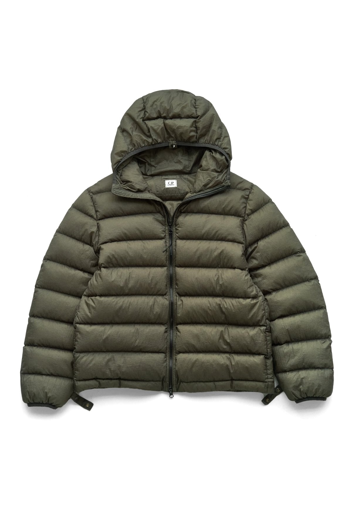 C.P. COMPANY - GORE G-TYPE HOODED JACKET - THYME