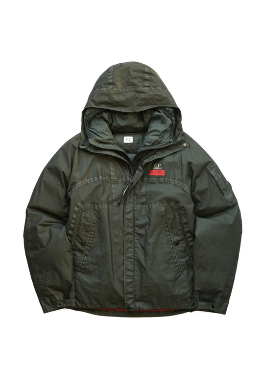 C.P. COMPANY - GORE G-TYPE HOODED JACKET - RAVEN GREY