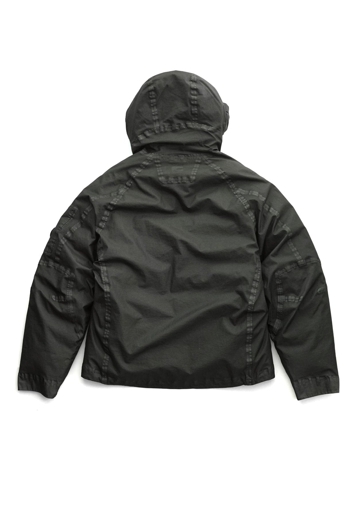 C.P. COMPANY - GORE G-TYPE HOODED JACKET - RAVEN GREY