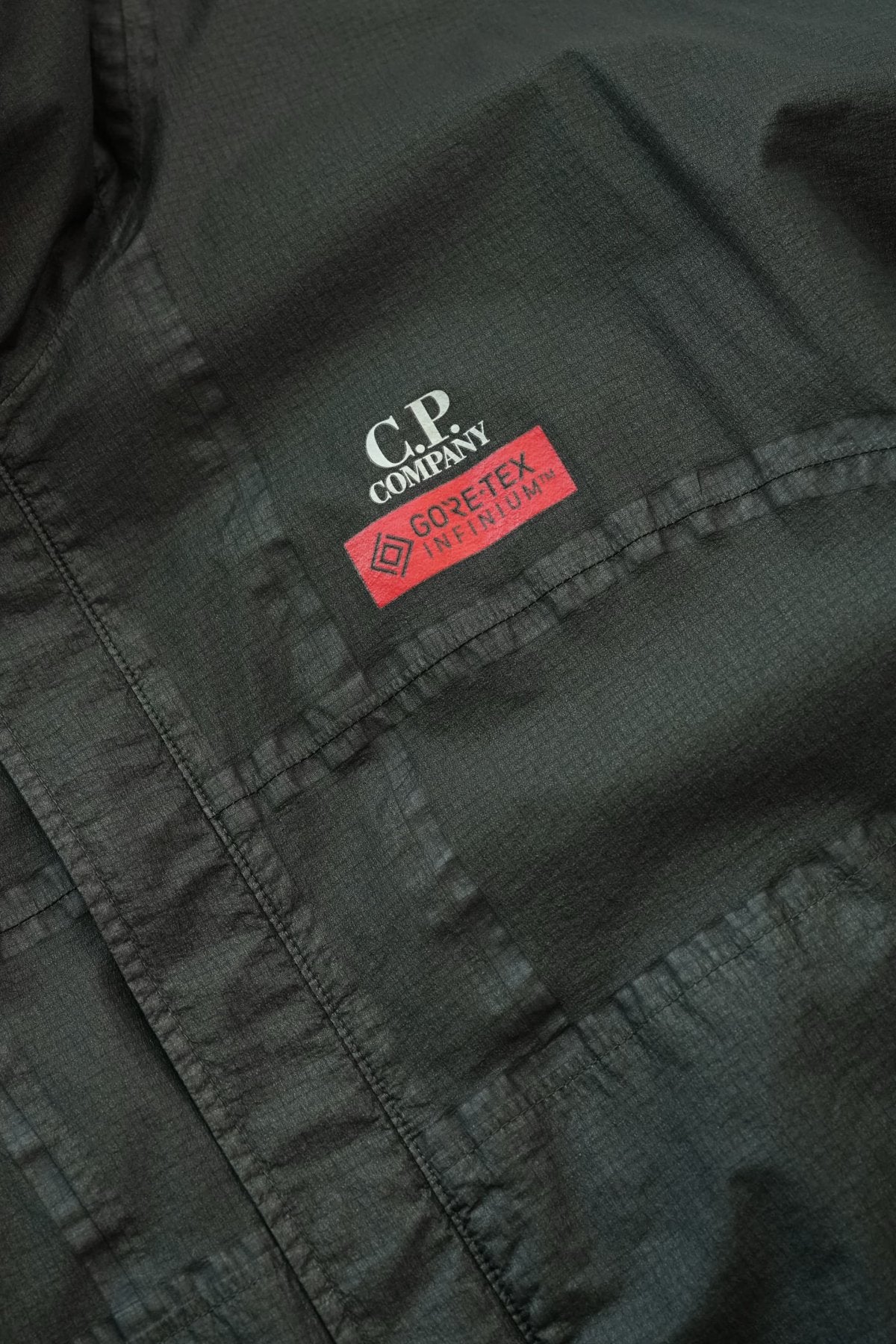 C.P. COMPANY - GORE G-TYPE HOODED JACKET - RAVEN GREY