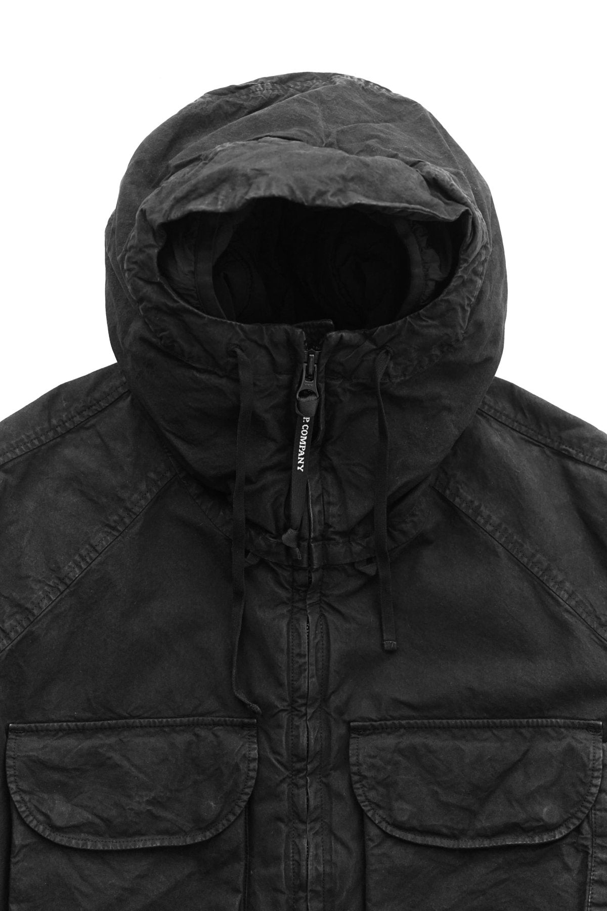 C.P. COMPANY - BA-TIC HOODED FIELD JACKET - BLACK