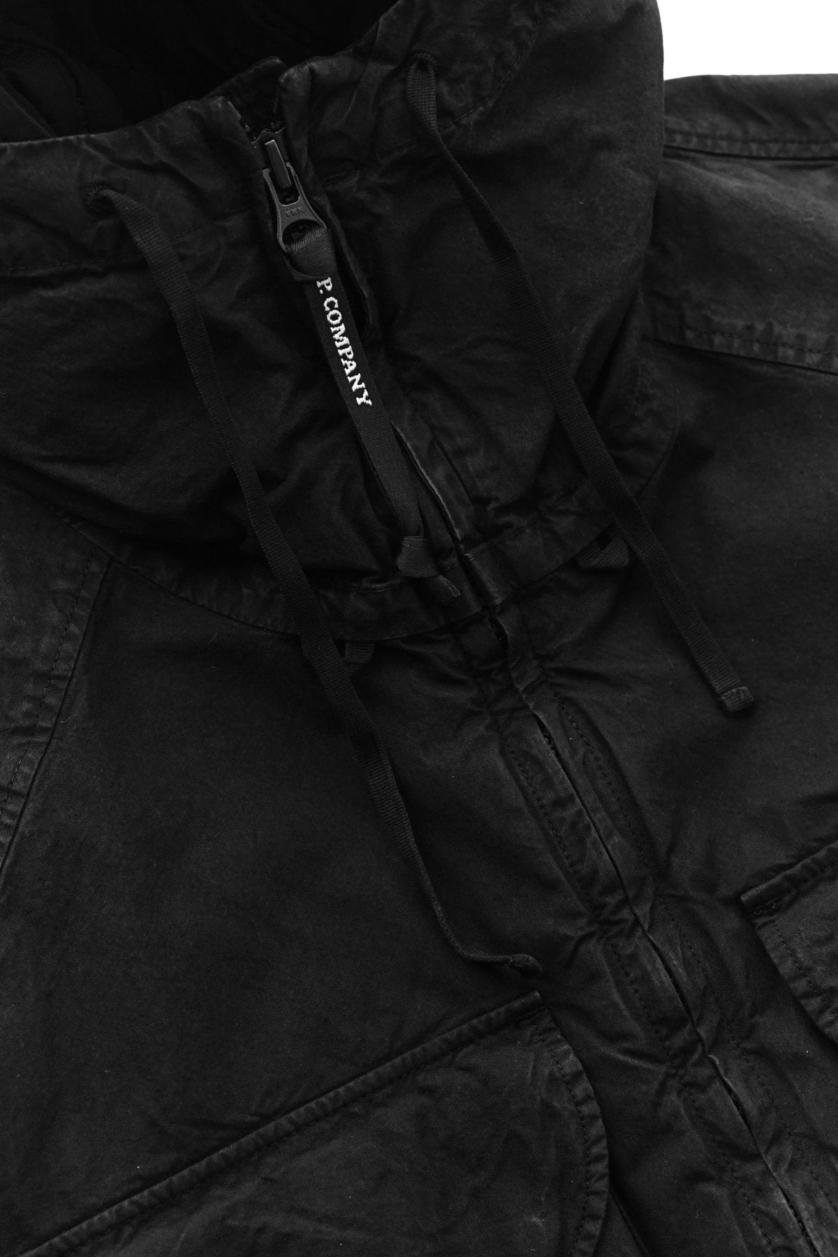 C.P. COMPANY - BA-TIC HOODED FIELD JACKET - BLACK