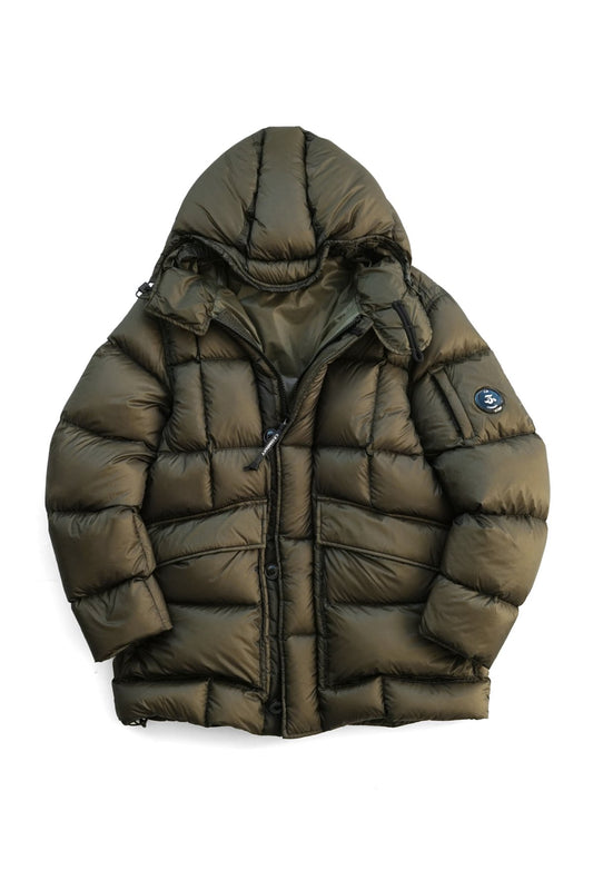 C.P. COMPANY - D.D.SHELL DOWN JACKET - IVY GREEN