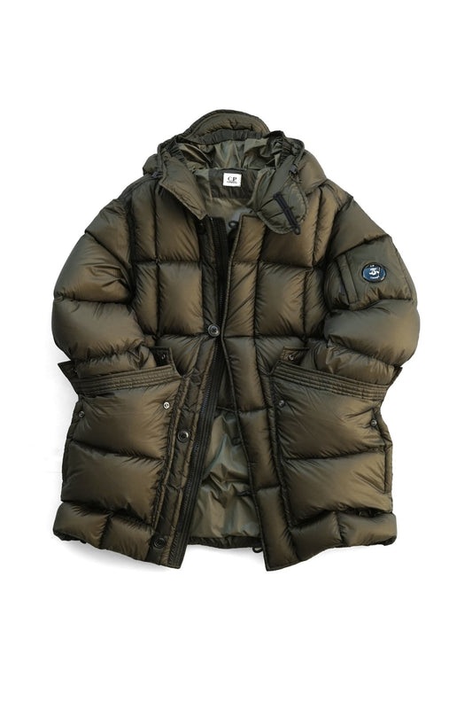 C.P. COMPANY - D.D.SHELL DOWN JACKET - IVY GREEN