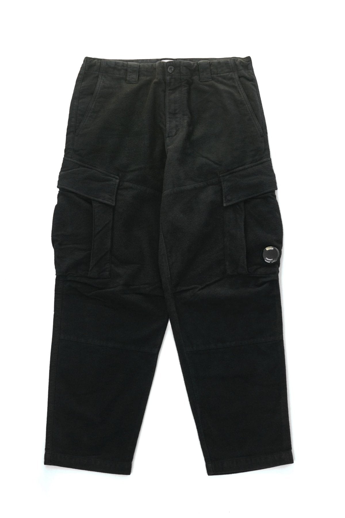 C.P. COMPANY - FUSTAGNO PANTS - BLACK