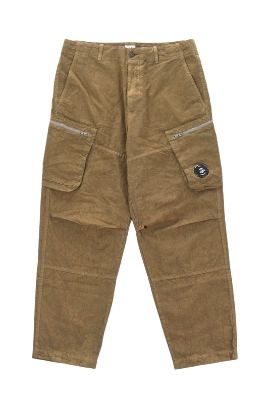 C.P. COMPANY - BA-TIC PANTS LOOSE FIT - CUMIN