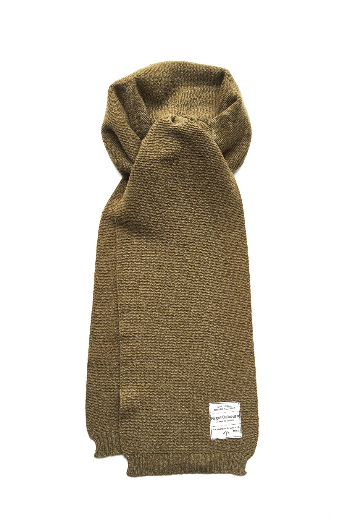 ◯ Nigel Cabourn - RED CROSS MUFFLER - KHAKI