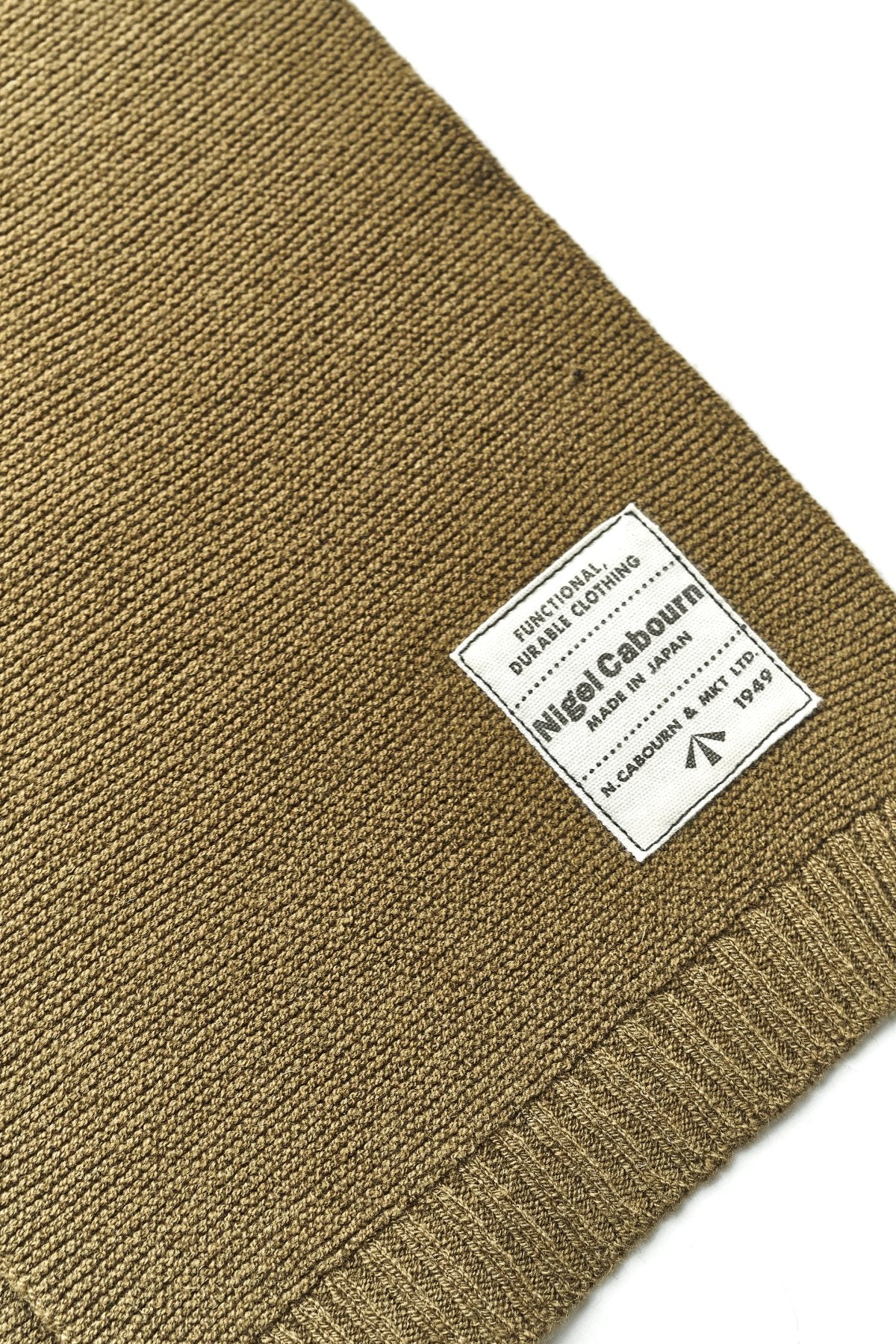 ◯ Nigel Cabourn - RED CROSS MUFFLER - KHAKI