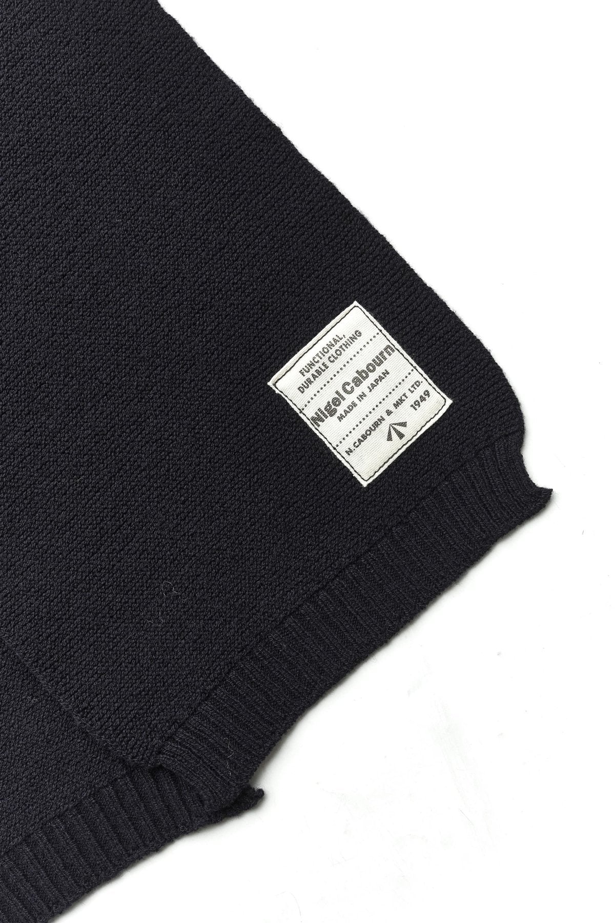 ◯ Nigel Cabourn - RED CROSS MUFFLER - DARK NAVY