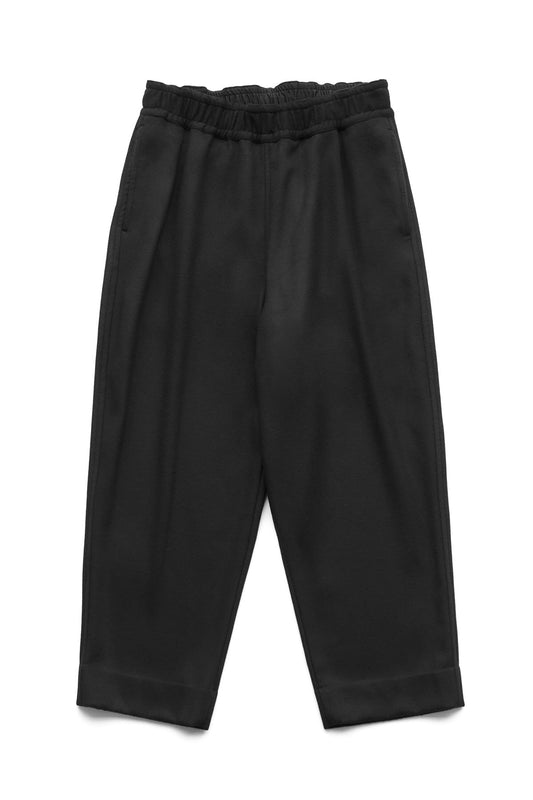 Porter Classic - CASHMERE PANTS (BABY CASH) - BLACK