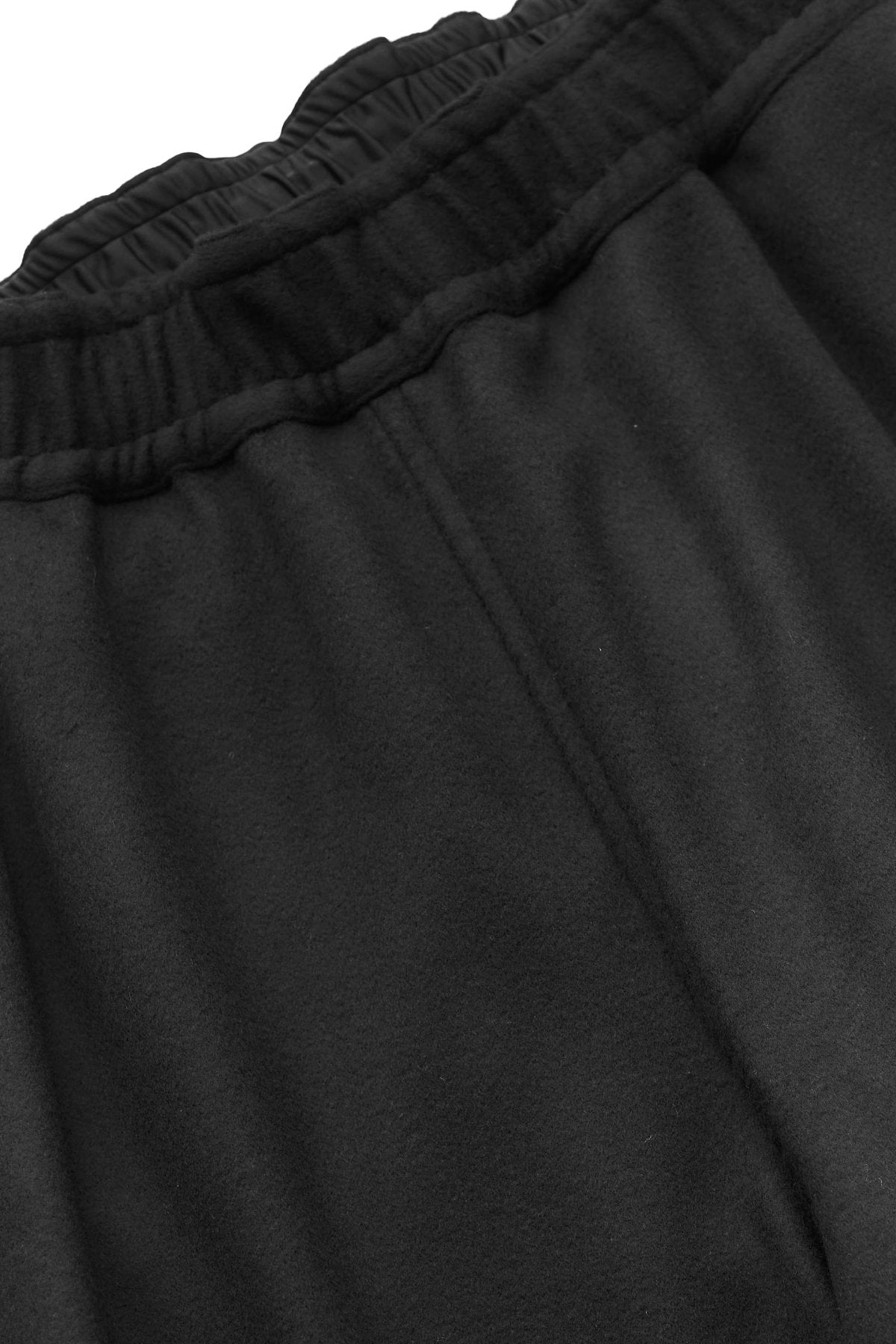 Porter Classic - CASHMERE PANTS (BABY CASH) - BLACK