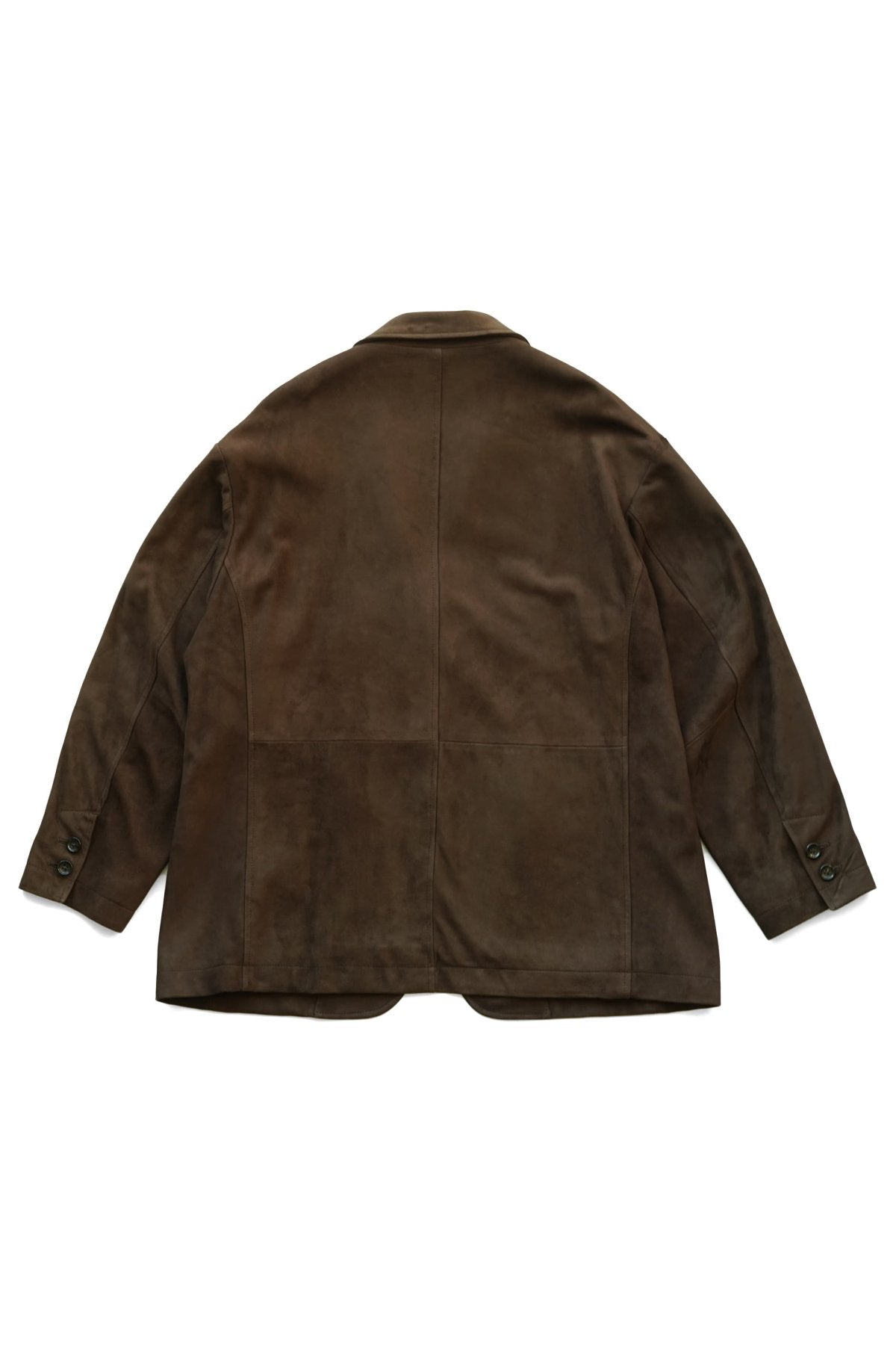 Porter Classic - LEATHER SUEDE JACKET (ENTREFINO) - BROWN