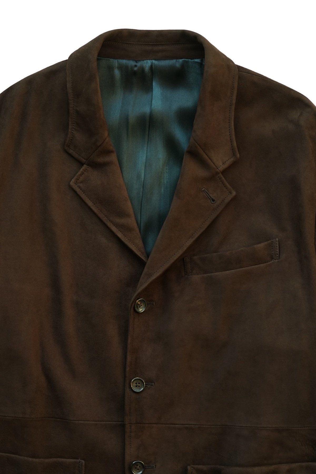 Porter Classic - LEATHER SUEDE JACKET (ENTREFINO) - BROWN