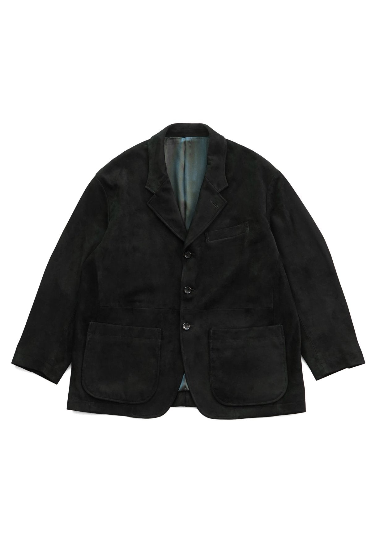 Porter Classic - LEATHER SUEDE JACKET (ENTREFINO) - BLACK