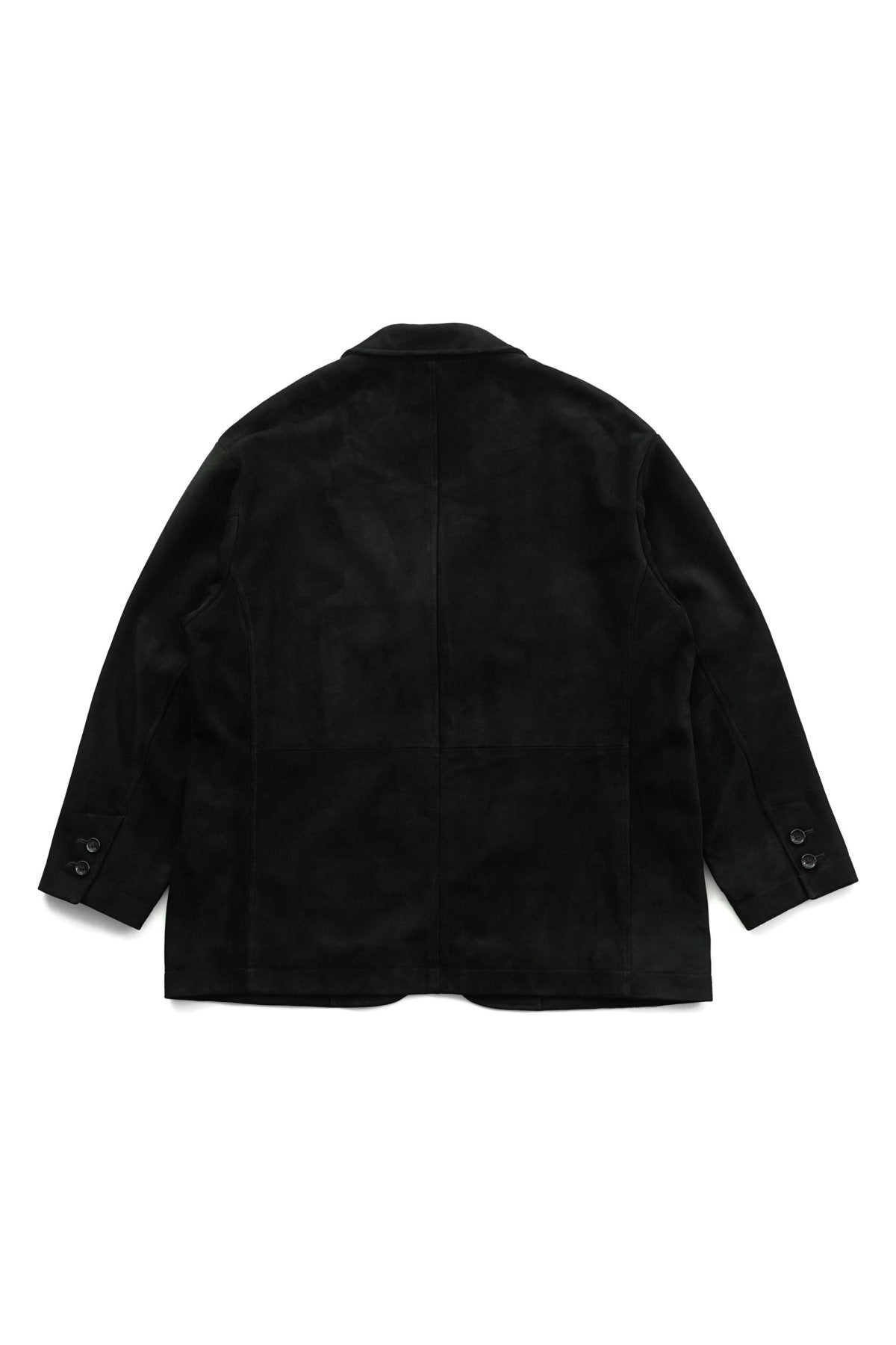 Porter Classic - LEATHER SUEDE JACKET (ENTREFINO) - BLACK