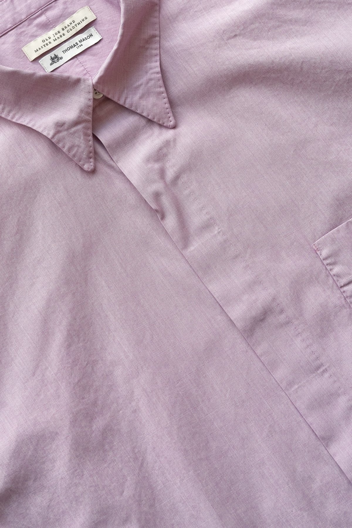 OLD JOE - HIDDEN BUTTON COLLAR SHIRTS - PLUM HAKEME