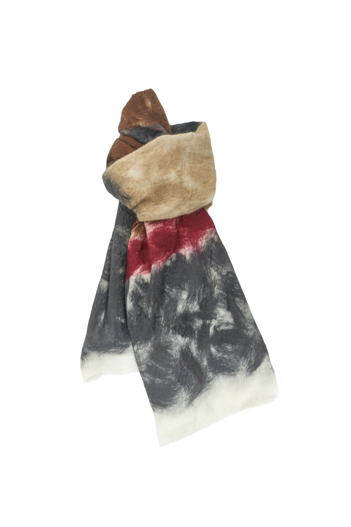 SILVANA MANETTI - CASHMERE WOOL STOLE - ABSTRACT No.63