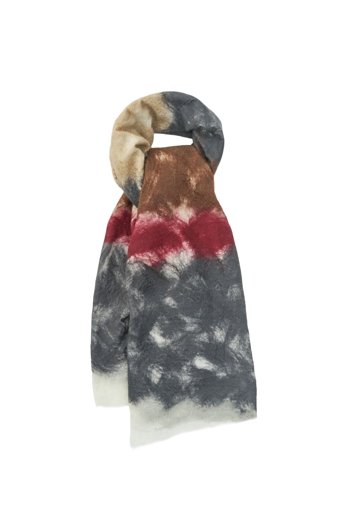 SILVANA MANETTI - CASHMERE WOOL STOLE - ABSTRACT No.63