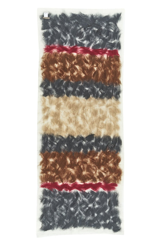 SILVANA MANETTI - CASHMERE WOOL STOLE - ABSTRACT No.65