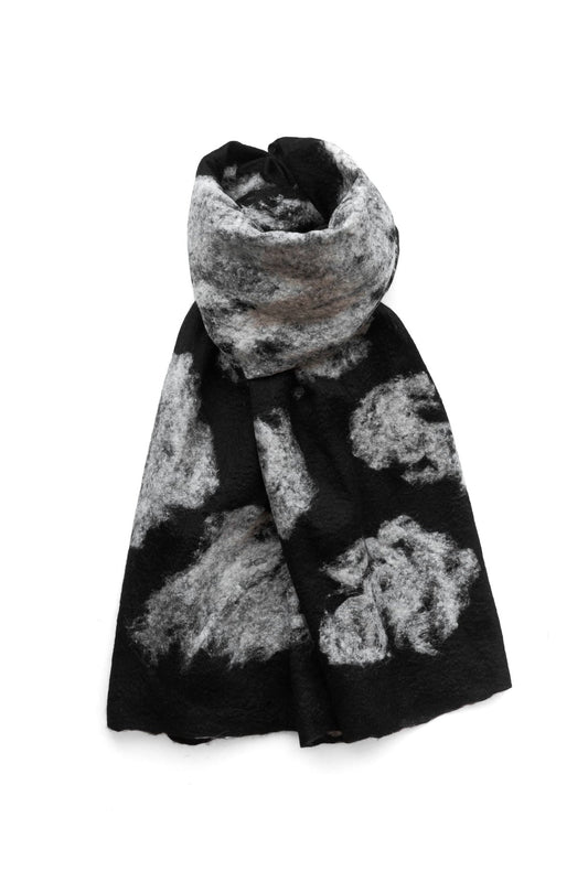 SILVANA MANETTI - CASHMERE WOOL STOLE - MOON LIGHT No.67