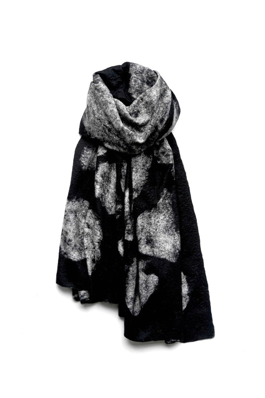 SILVANA MANETTI - CASHMERE WOOL STOLE - MOON LIGHT No.68