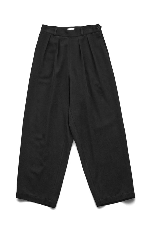 humoresque - WIDE PANTS - BLACK