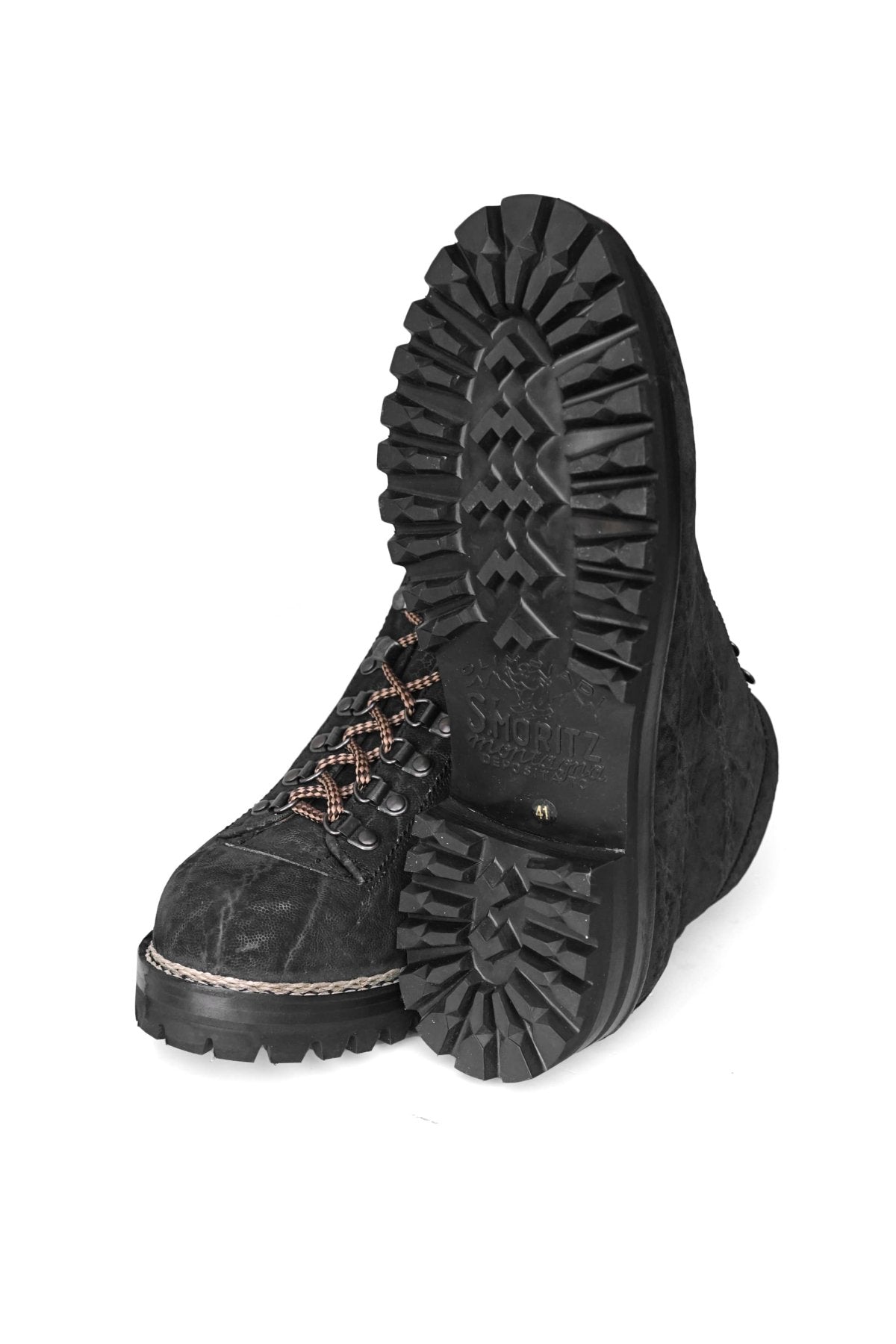 F.LLI Giacometti - FG583 - MARMOLADA TREKKING BOOT - ELEFANTE NERO