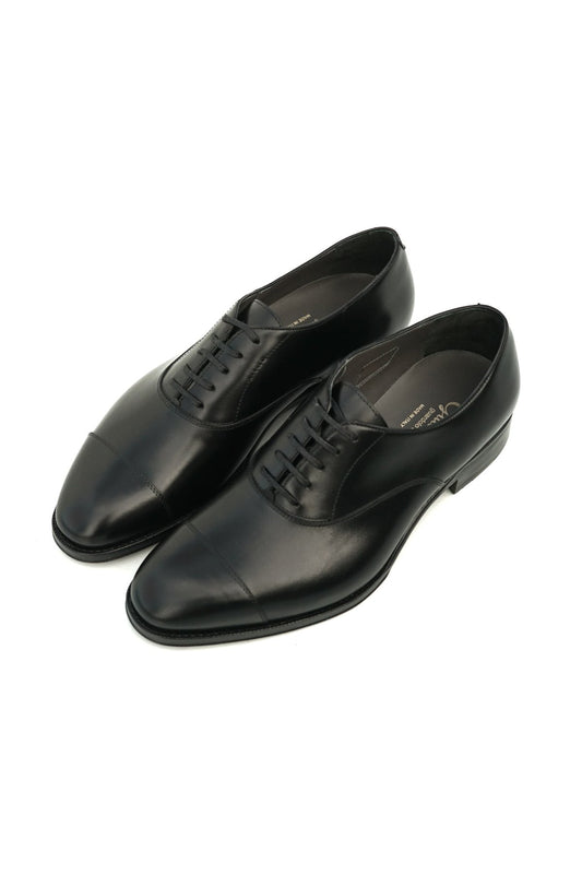 F.LLI Giacometti - FG602 - CAP TOE SHOES  - VIT.ANILOU NERO