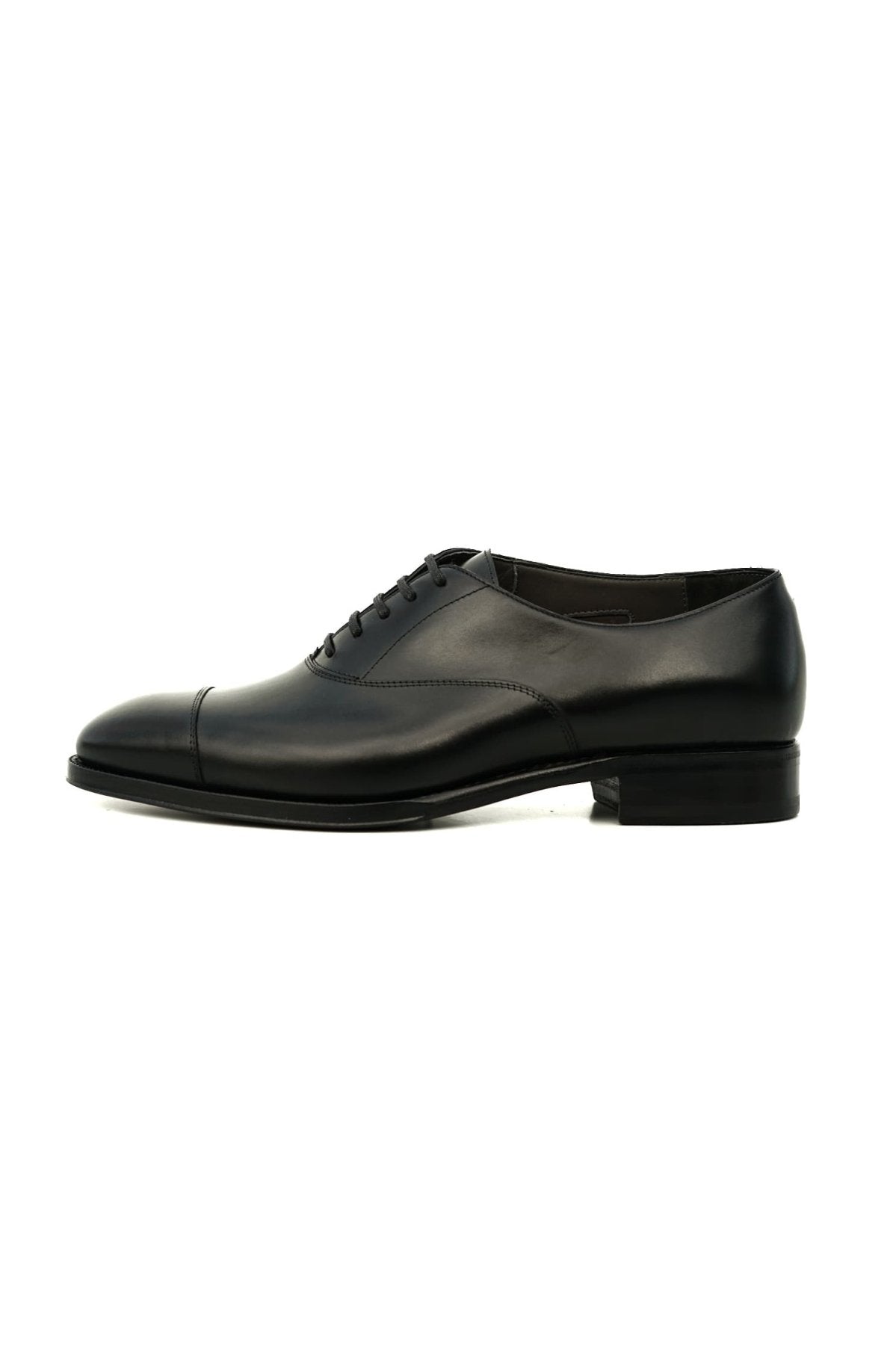 F.LLI Giacometti - FG602 - CAP TOE SHOES  - VIT.ANILOU NERO