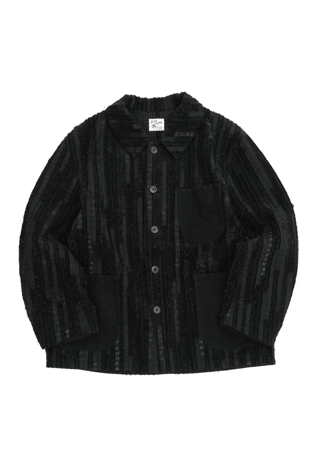 Porter Classic - ★★★ HAGIRE FRENCH JACKET - BLACK