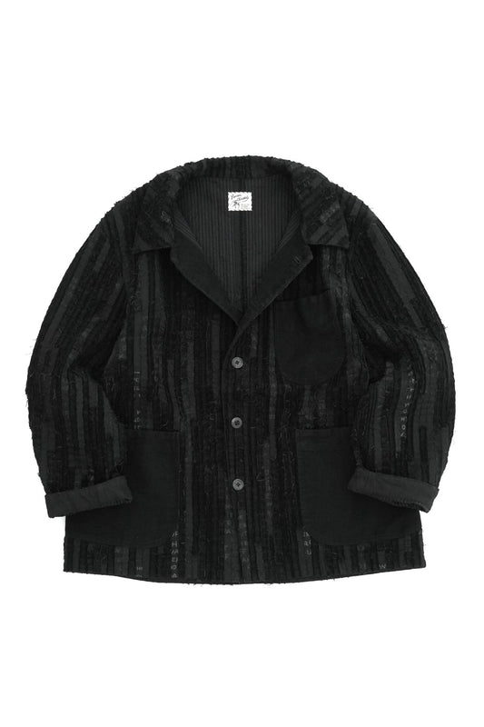 Porter Classic - ★★★ HAGIRE FRENCH JACKET - BLACK