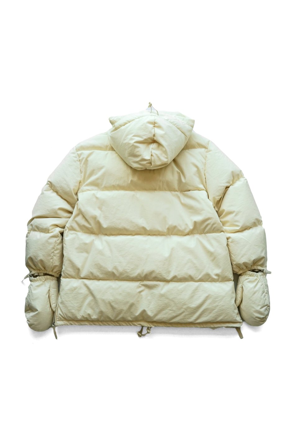 WRYHT - ASYMMETRY FRONT DOWN JACKET - NATURAL