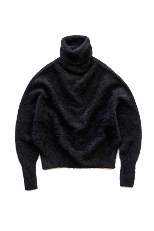 humoresque -  CASHMERE FUR TURTLE - BLACK