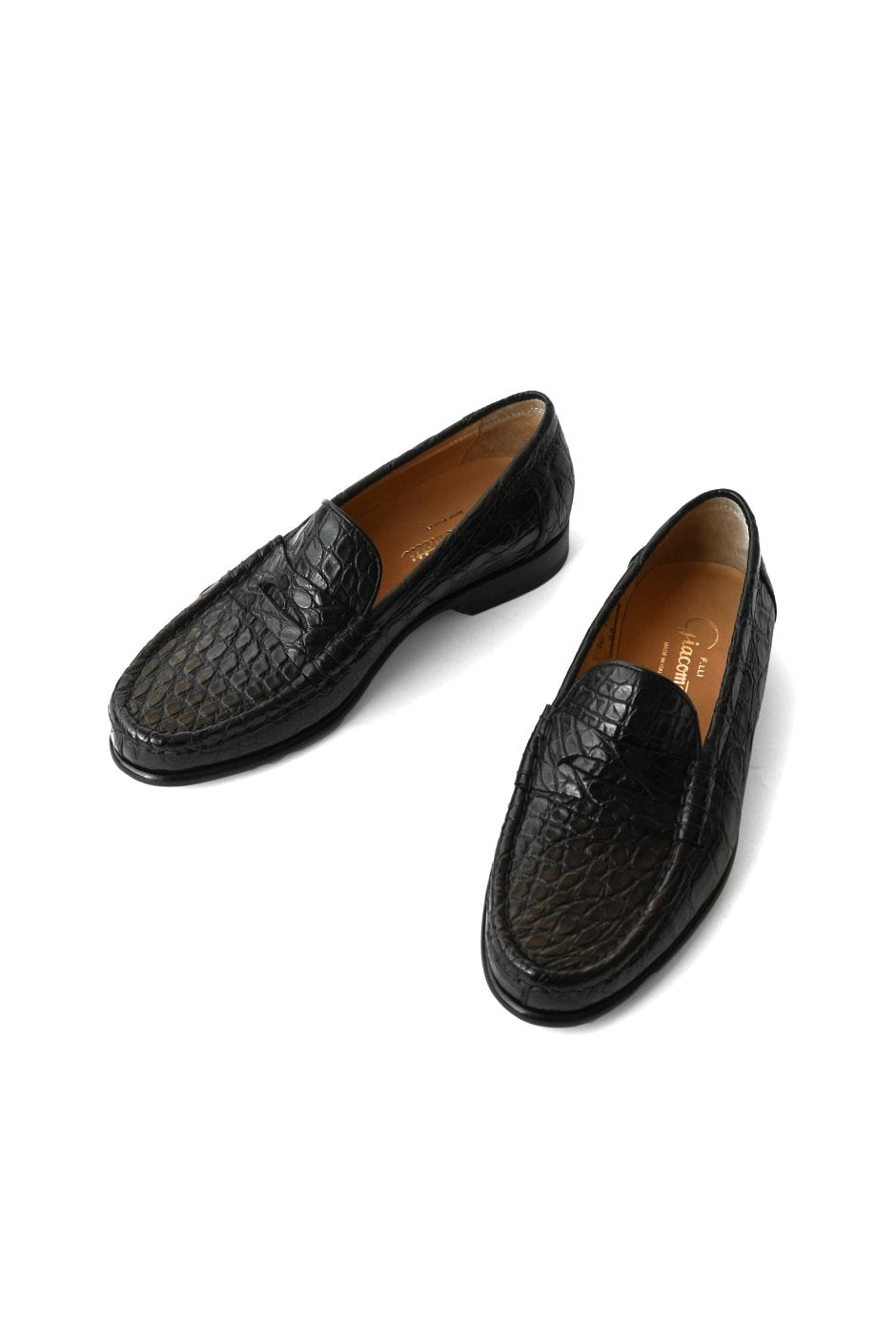 F.LLI Giacometti - FG356 LOAFER - FIANCO COCCO NERO