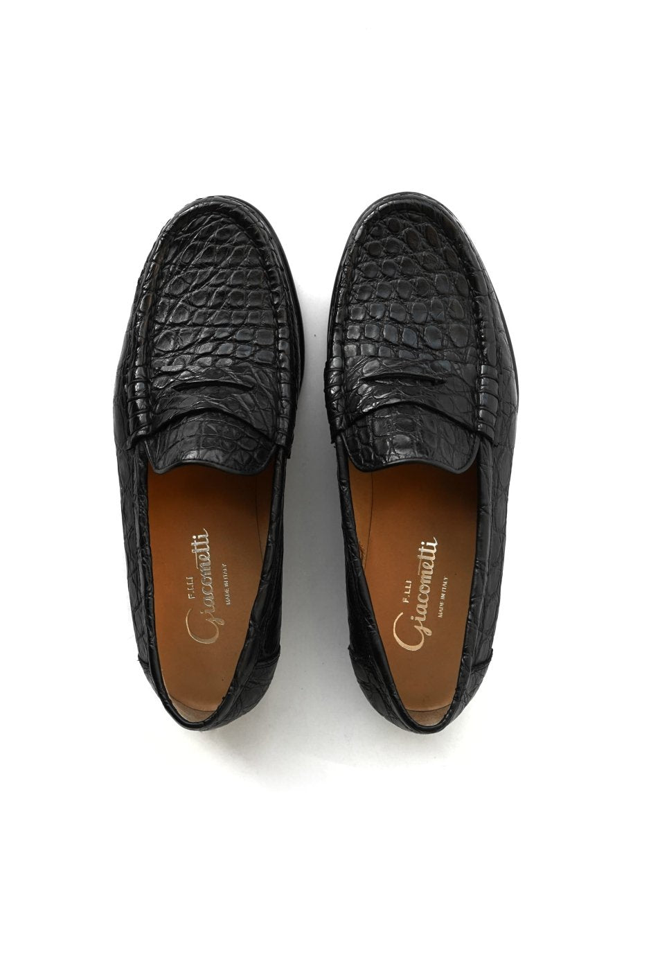 F.LLI Giacometti - FG356 LOAFER - FIANCO COCCO NERO