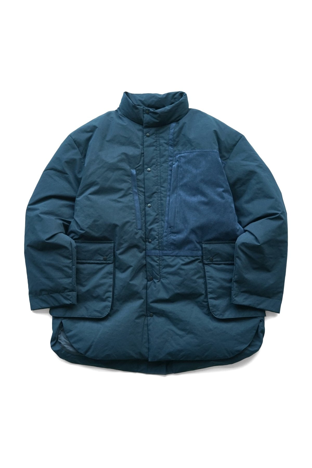 Porter Classic - WEATHER DOWN SHIRT JACKET - NAVY