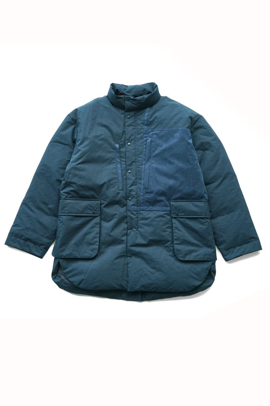 Porter Classic - WEATHER DOWN SHIRT JACKET - NAVY