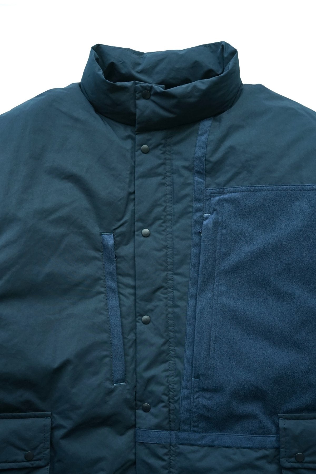 Porter Classic - WEATHER DOWN SHIRT JACKET - NAVY