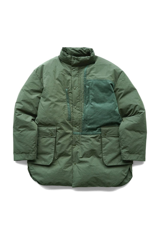 Porter Classic - WEATHER DOWN SHIRT JACKET - OLIVE