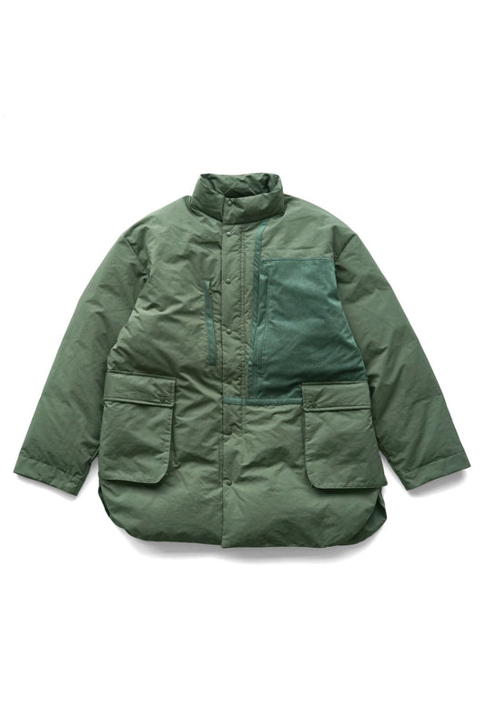 Porter Classic - WEATHER DOWN SHIRT JACKET - OLIVE