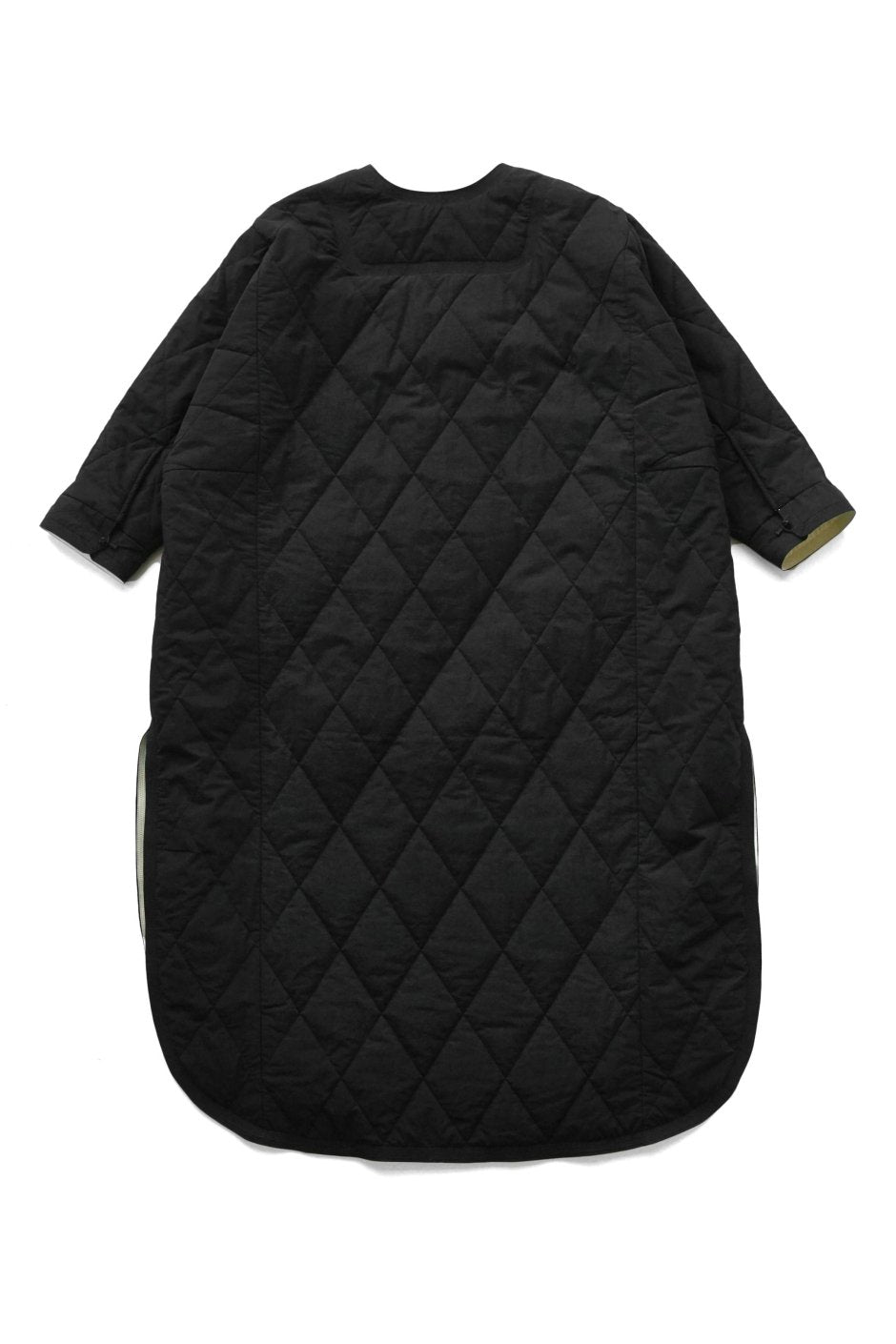 WRYHT - QUILTED SAHARA DRESS - BLACK