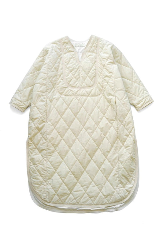 WRYHT - QUILTED SAHARA DRESS - BONE