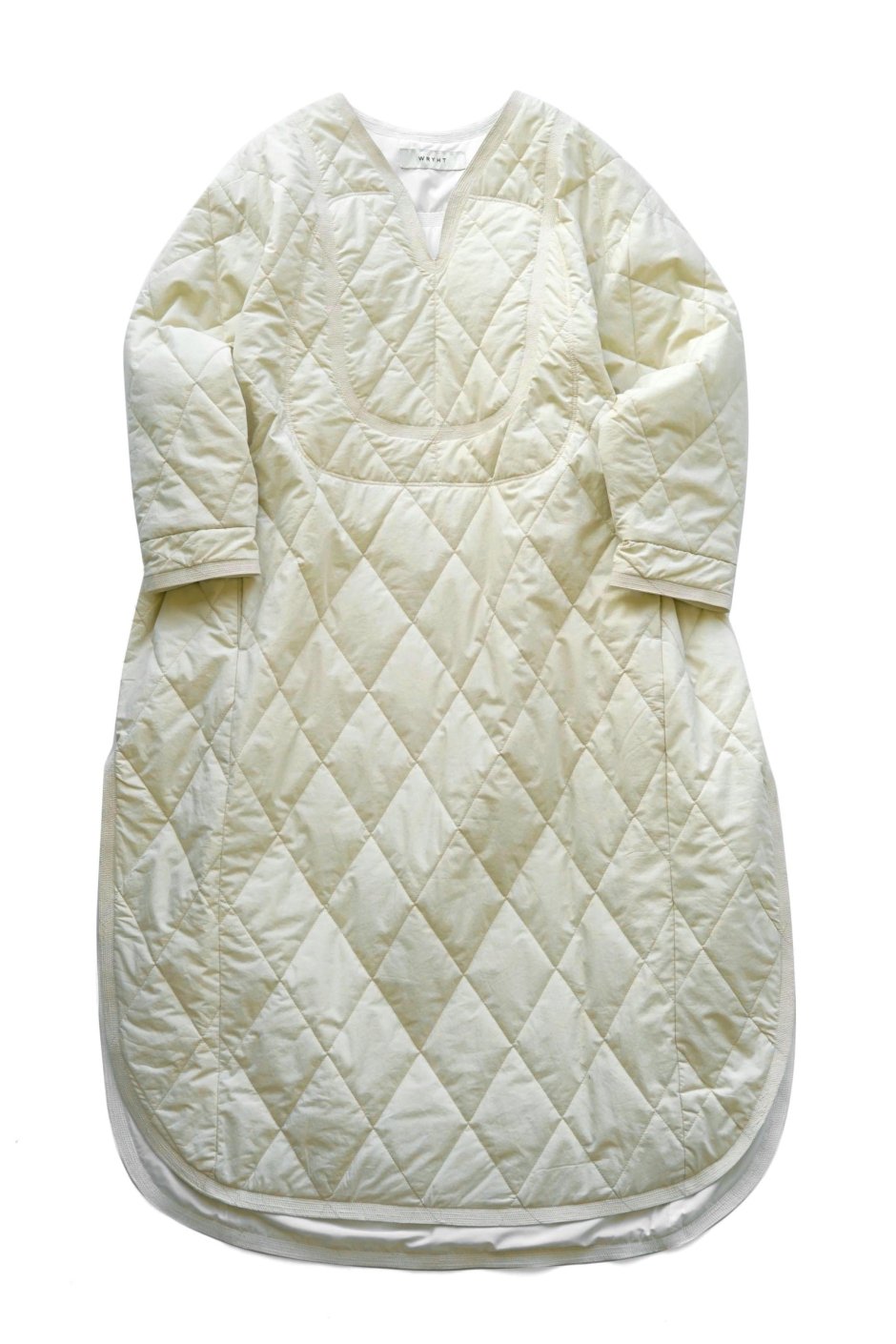 WRYHT - QUILTED SAHARA DRESS - BONE