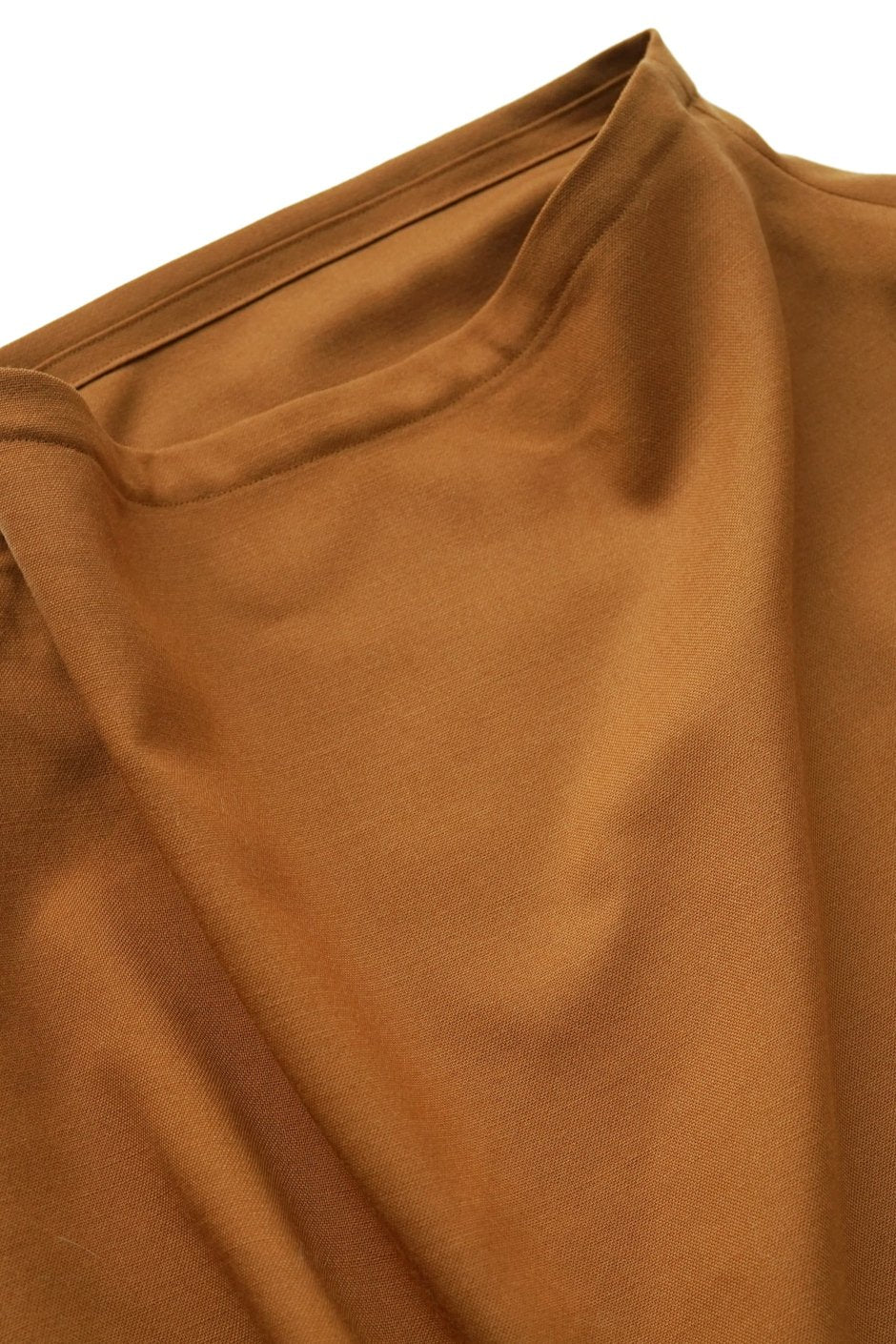 humoresque - BOTTLENECK PULLOVER - CARAMEL(B)