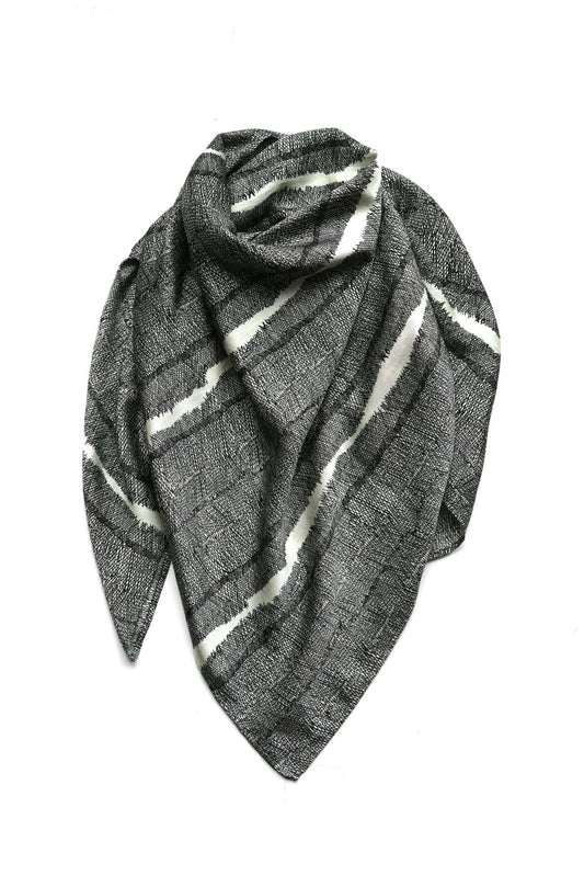 humoresque - SCARF etching - BLACK