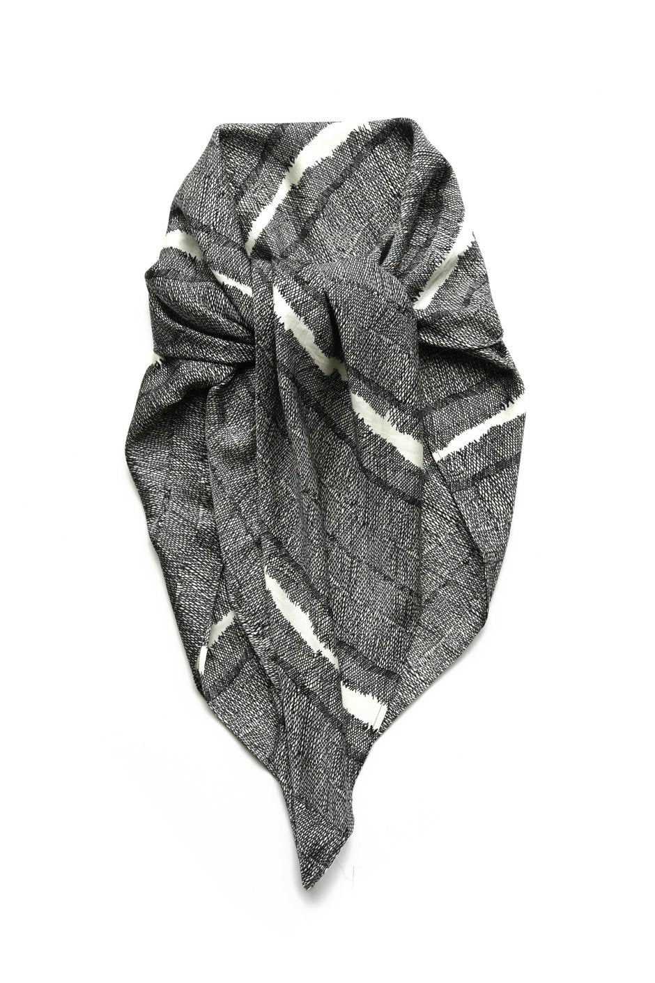 humoresque - SCARF etching - BLACK