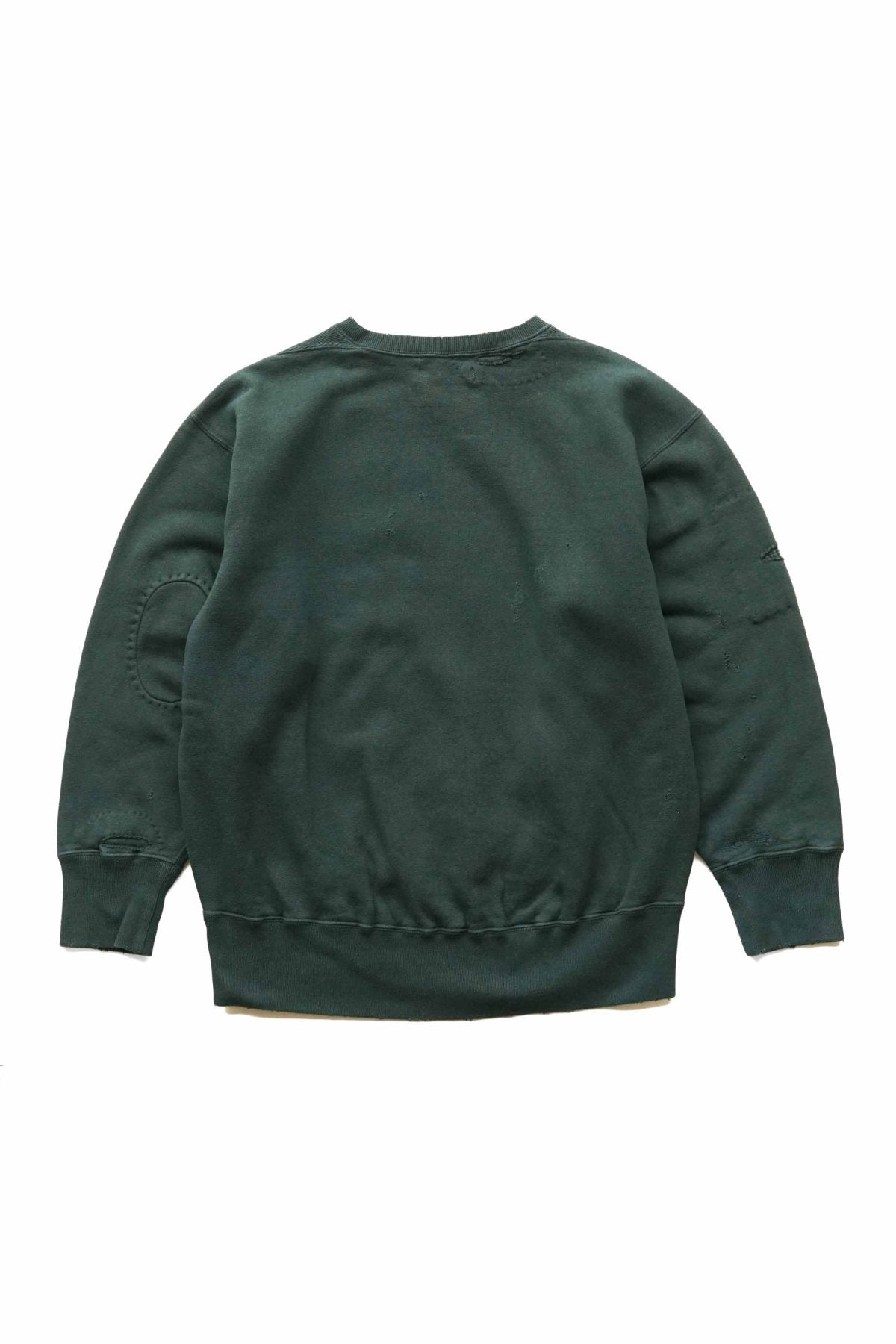 OLD JOE - PATINA COTTON SWEAT CREW-NECK(SCAR FACE) - KESWICK