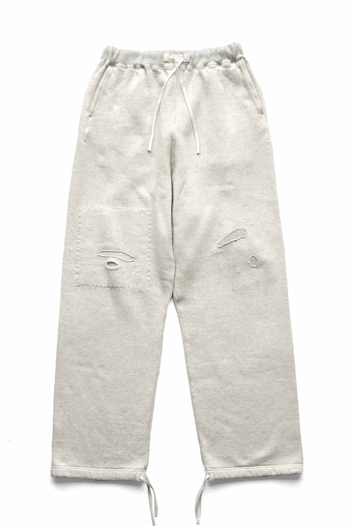 OLD JOE - PATINA COTTON SWEAT TROUSER(SCAR FACE) - FOG