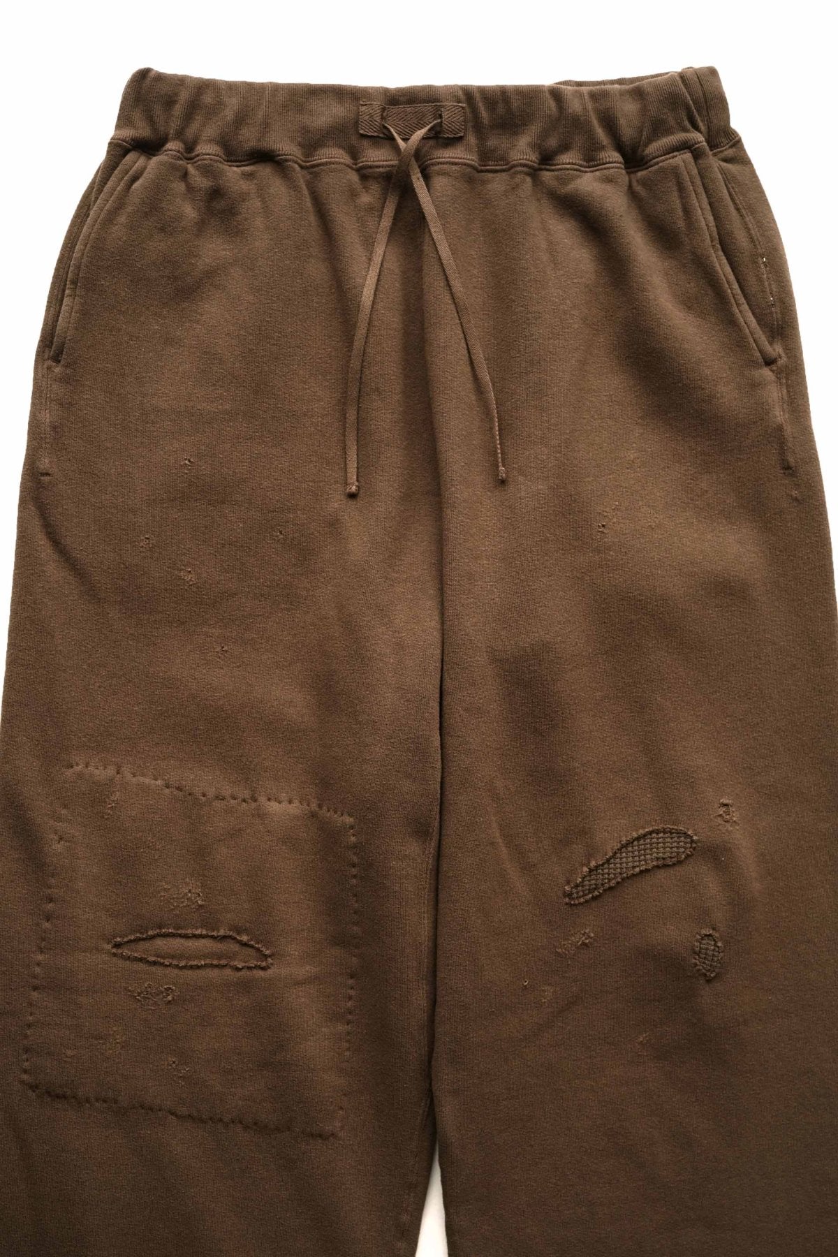 OLD JOE - PATINA COTTON SWEAT TROUSER(SCAR FACE) - MINK