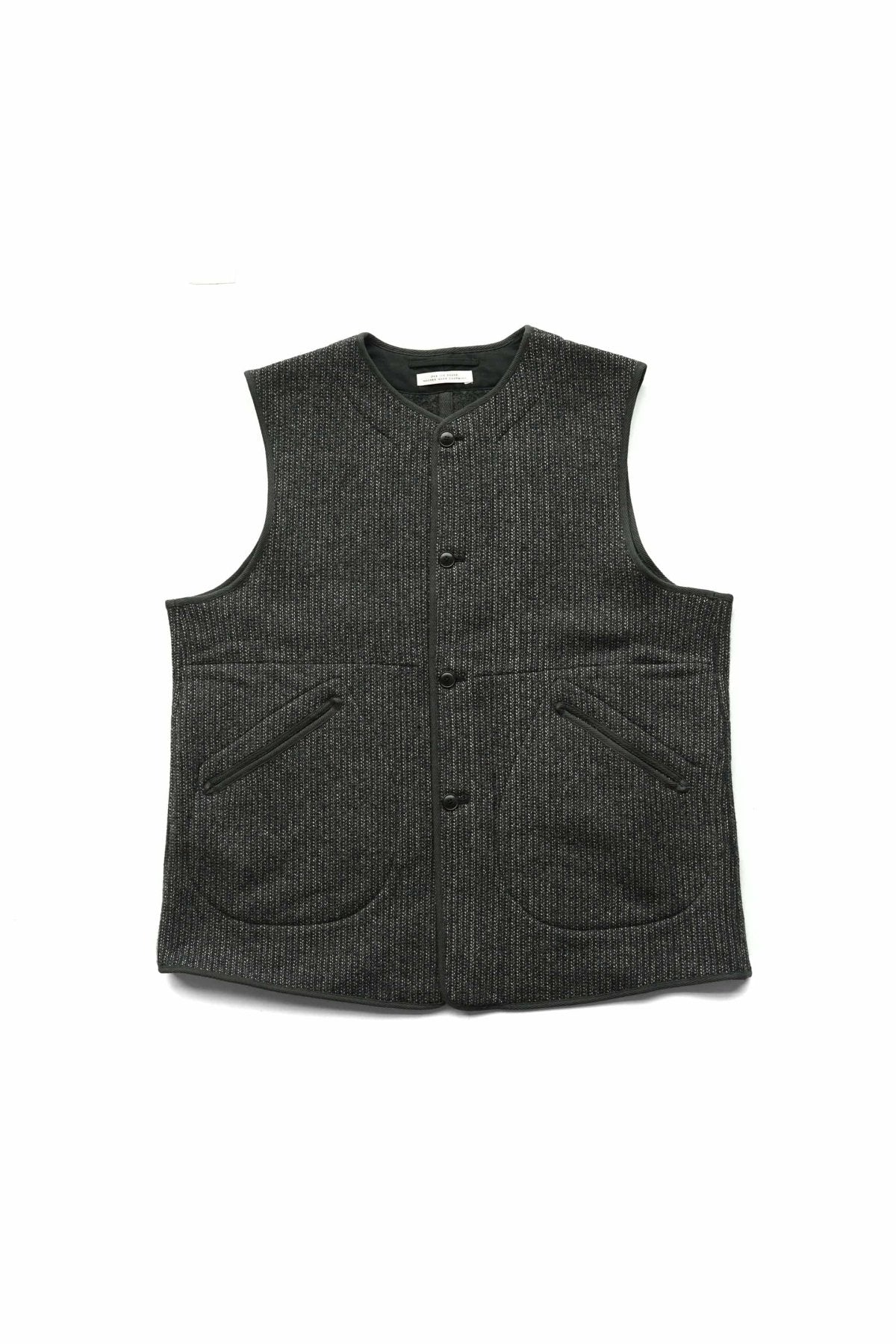 OLD JOE - RUSSEL CLOTH VANTAGE VEST - GRAPHITE